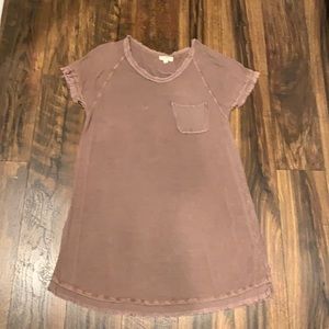 Women’s purple Umgee T-shirt dress size small